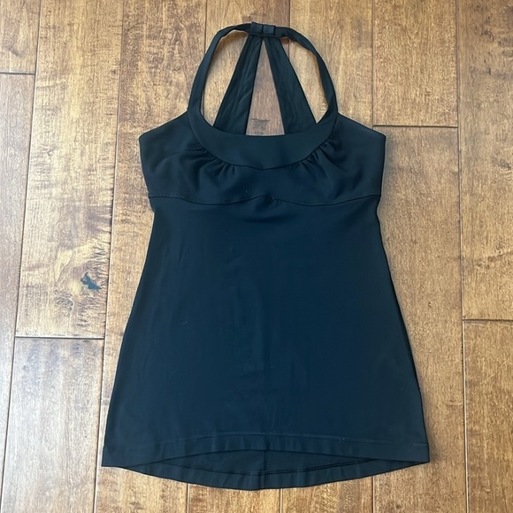Lululemon athletic Black Top Size 6 - Picture 3 of 8